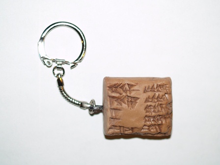 Beer Tablet Key Chain Replica - Click Image to Close